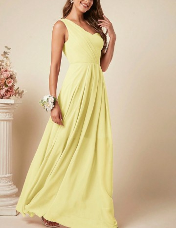 Rochie de ocazie Shein, galben