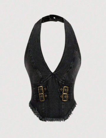 Top Shein, negru