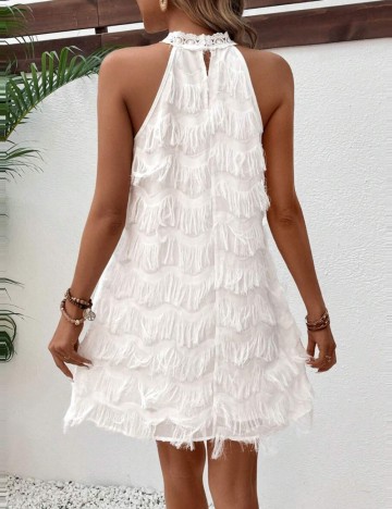 Rochie midi Shein, alb