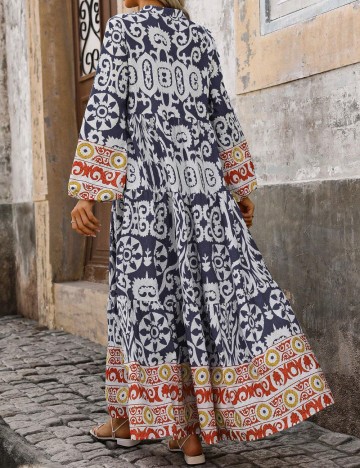 Rochie maxi Shein, mix culori