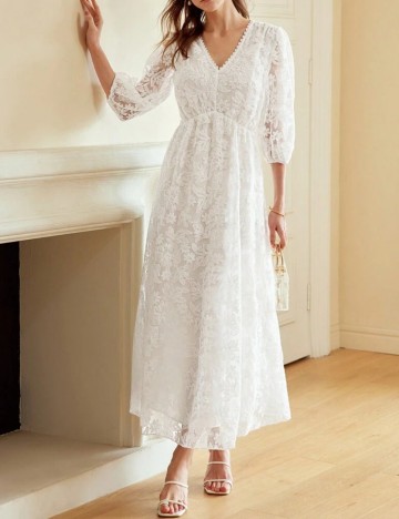 Rochie maxi MOTF by Shein, alb