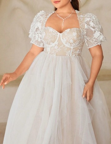 Rochie de ocazie și bridal Shein Curve+, mix culori