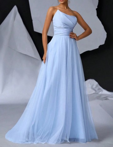 Rochie de ocazie Shein, albastru