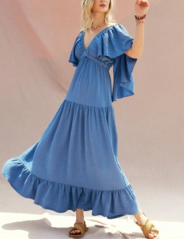 Rochie maxi Shein, albastru