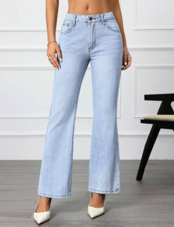 Jeans Shein, albastru