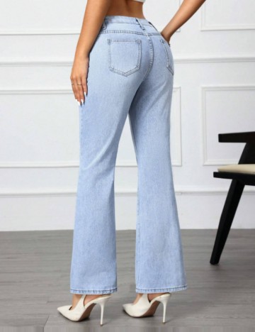 Jeans Shein, albastru