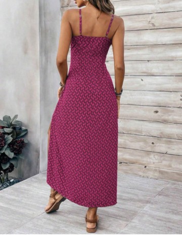 Rochie maxi Shein, mix culori