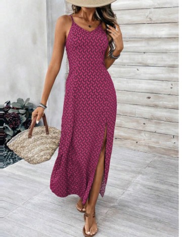 Rochie maxi Shein, mix culori