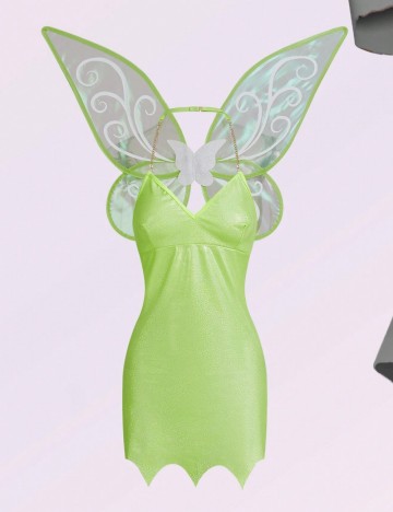 Costum Shein, verde
