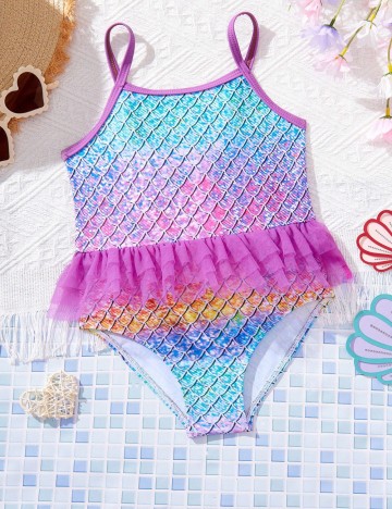 Costum de baie întreg Shein, mix culori