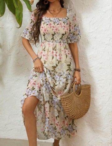 Rochie maxi Shein, galben