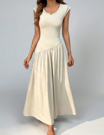 Rochie maxi Shein, bej
