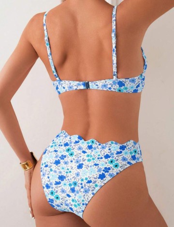 Costum de baie Shein, mix culori