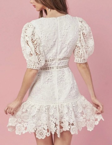 Rochie mini Shein, alb