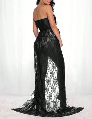 Rochie maxi Shein, negru