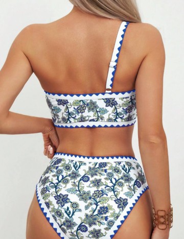 Costum de baie Shein, mix culori