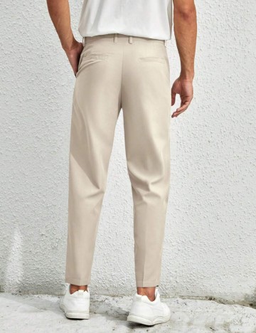 Pantaloni MANFINITY by Shein, crem