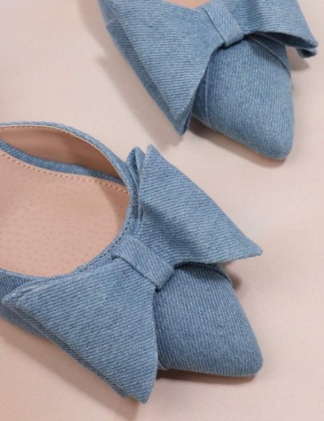 Pantofi cu toc Shein, albastru
