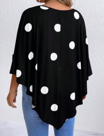 Tricou Shein Curve+, negru