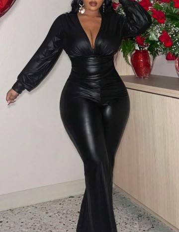 Compleu Shein Curve+, negru