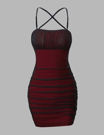 Rochie mini Shein, vișiniu