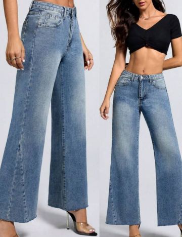 Jeans Shein, albastru