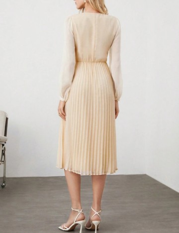 Rochie midi Shein, crem