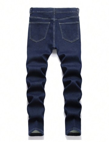 Jeans Shein, albastru