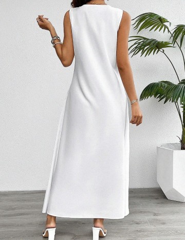 Rochie maxi Shein, alb