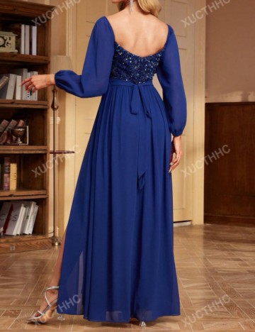 Rochie de ocazie Shein, albastru