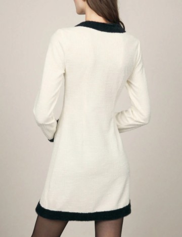 Rochie mini Shein, crem