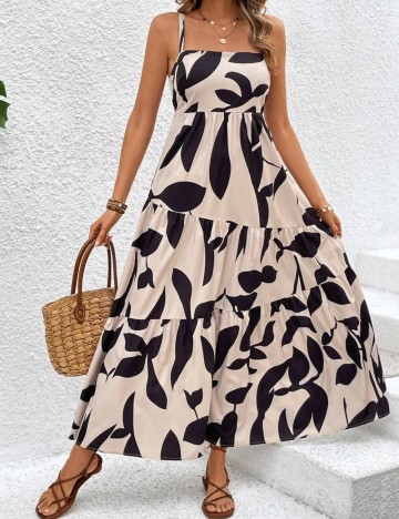 Rochie maxi Shein, mix culori