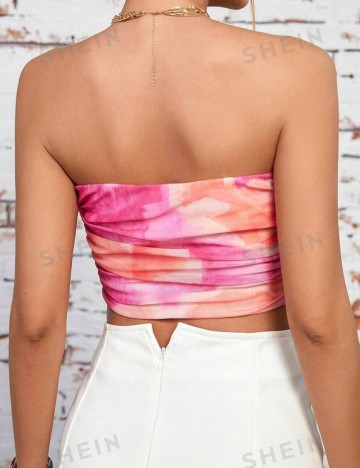 Top Shein, mix culori