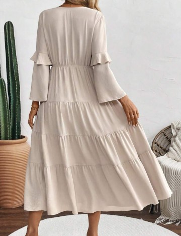 Rochie maxi Shein, bej