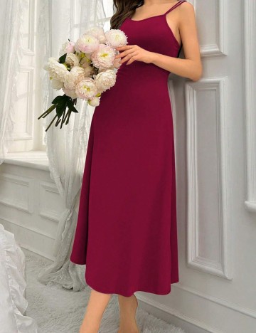 Rochie De Noapte Shein, vișiniu