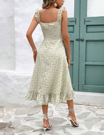Rochie midi Shein, mix culori