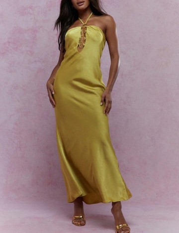 Rochie maxi Shein, verde