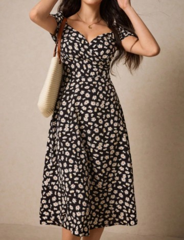 Rochie midi Shein, negru