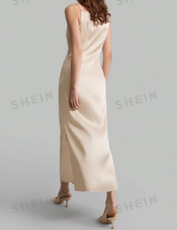 Rochie midi Shein, crem