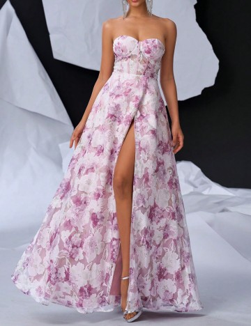 Rochie de ocazie Shein, roz