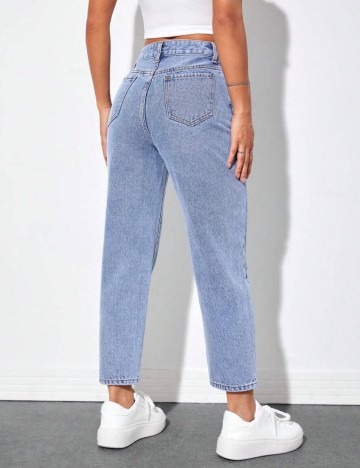 Jeans Shein, albastru
