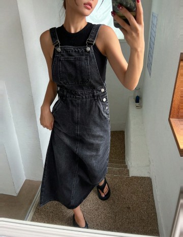 Sarafan DAZY by Shein, negru