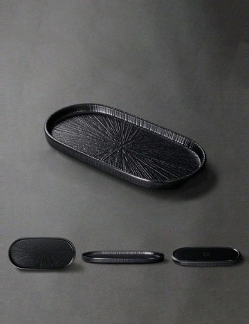 Platou pentru servire Shein, negru