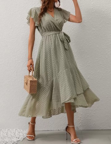 Rochie midi Shein, verde