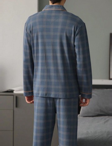 Compleu pijamale Shein, albastru