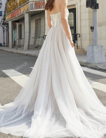 Rochie de mireasă Shein, alb