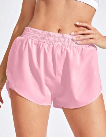 Pantaloni scurți Shein, roz