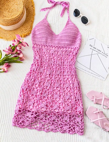 Rochie mini Shein, roz