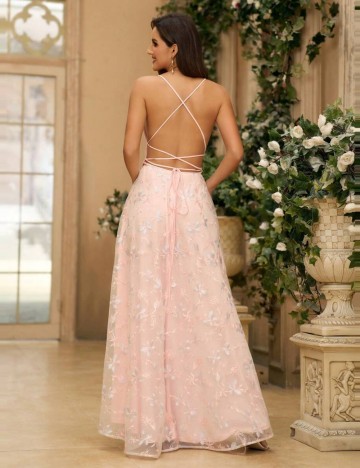Rochie de ocazie Shein, roz