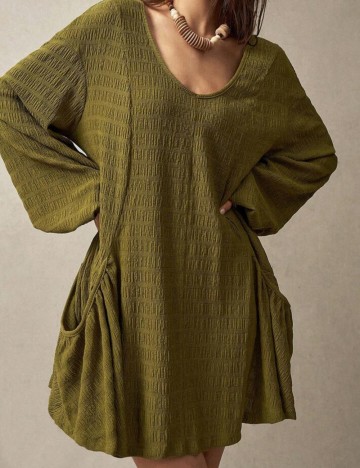 Rochie mini Shein, verde